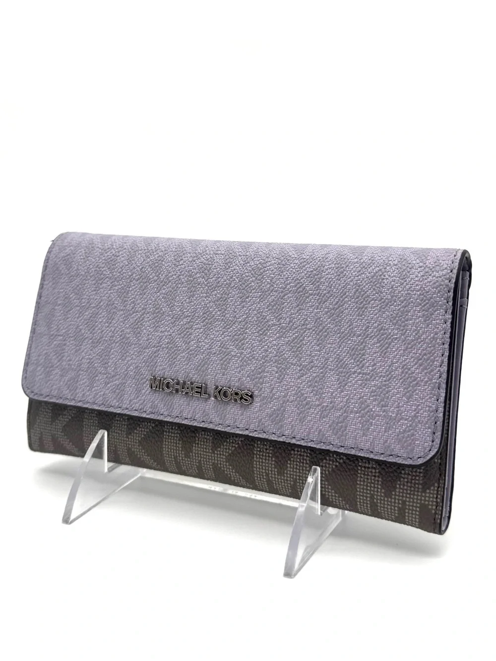 Michael Kors Large Jet Set Travel Trifold Wallet - Lilac